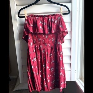 American Eagle Strapless dress